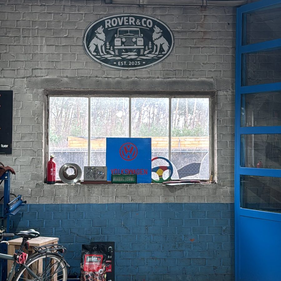 In de werkplaats van The Wolfgarage